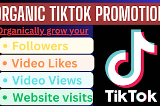 grow and promote your tiktok video with tiktok marketing for real followers like