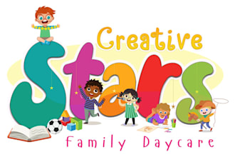 design childcare ,school, university ,institute ,education logo