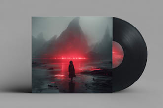 design a stunning single album cover artwork