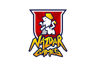 design particular beautiful video game studio logo