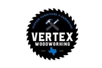 design corporate woodworking furniture business logo