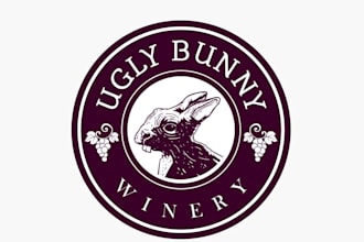 do professional custom winery logo