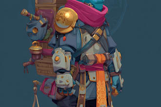 design 2d game characters and sprites animation