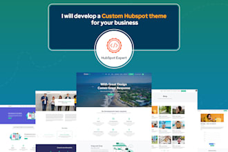 develop a custom hubspot theme for your business