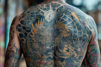 make a create unique and custom tattoo design