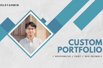 build a professional responsive portfolio