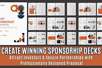 redesign winning business, event, sponsorship deck, sponsorship proposal, ppt