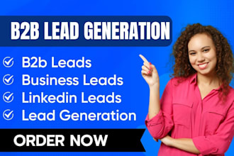 do linkedin lead generation and targeted prospect research