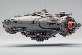 design spaceships and sci fi vehicles