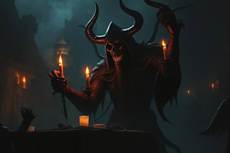 make your dark fantasy or scifi characters