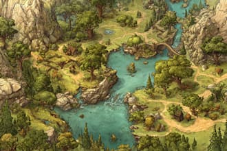 do you rpg fantasy map