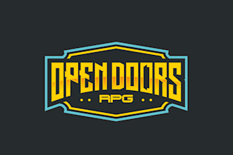 design top quality tabletop role playing game logo