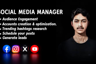 be your social media manager