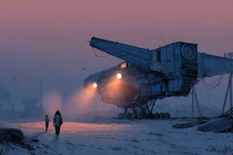 design spaceships and sci fi vehicles