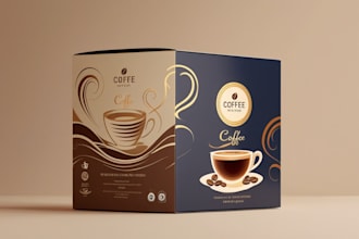 create craft box, kraft box, packaging box design for amazon