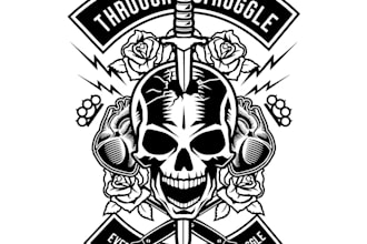 design a professional tattoo logo in short time