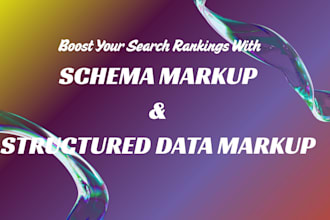 do schema markup rich snippets, json ld for websites