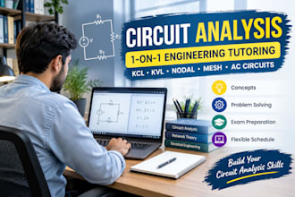 teach electrical and electronic circuit analysis