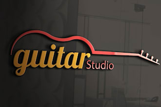 do unique healthcare modern guitar logo