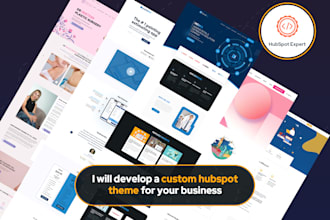 develop a custom hubspot theme for your business