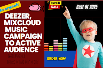 do premium deezer, mixcloud music campaign to active audience