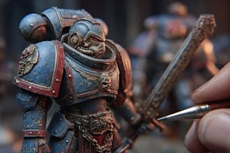 paint your miniatures for warhammer 40k sigma