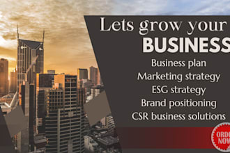 do business, marketing, sustainability and esg strategies