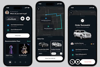 create custom taxi booking app, uber clone app, ecommerce app, website