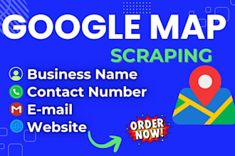 scrape and collect business leads from google maps for targeted marketing