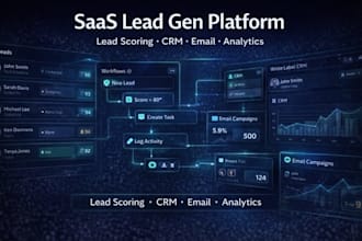 install enterprise lead generation saas platform