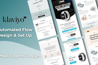 design klaviyo email flows, klaviyo email template