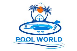 design an awesome attractive swimming pool service logo