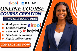 create online course content kajabi online course skool online course creation