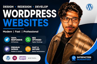 develop a custom wordpress website tailored to your needs