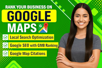 optimize your google map listing and rank it higher in local search