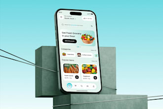 create icecream delivery app, pizza delivery app, fruit delivery app