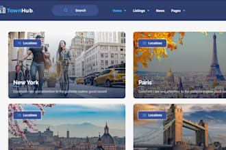 redesign design wordpress directory website hivepress directorist geodirectory