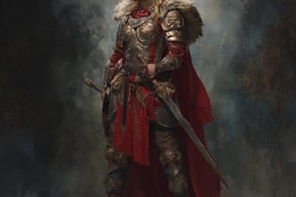 design a cute fantasy character art
