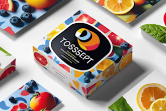 design product packaging, mailer box, amazon box design and 3d