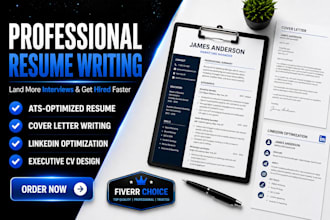 be your professional resume maker, CV writer and designer