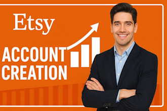 create and setup a professional etsy shop and seller account