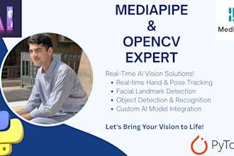 develop real time computer vision apps with mediapipe, opencv, and ai