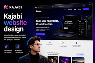 design a fully customized kajabi theme
