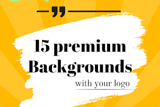 design professional zoom background for meetings and business