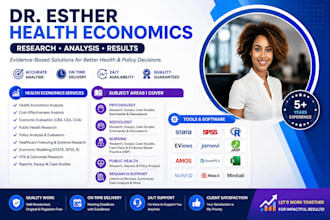 do health economics, nursing research, public health, sociology and psychology