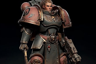 paint miniatures for warhammer 40k