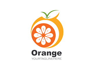 design outstanding minimalist fruit line logo with unlimited revision