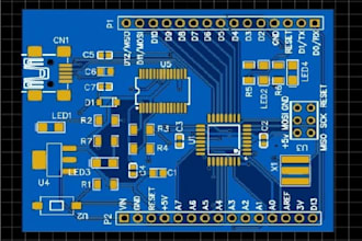 design circuit and pcb layouts and designs