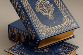 design book cover, book interior, and  conversion