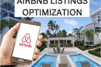 create fully optimized short term rental listings to increase bookings